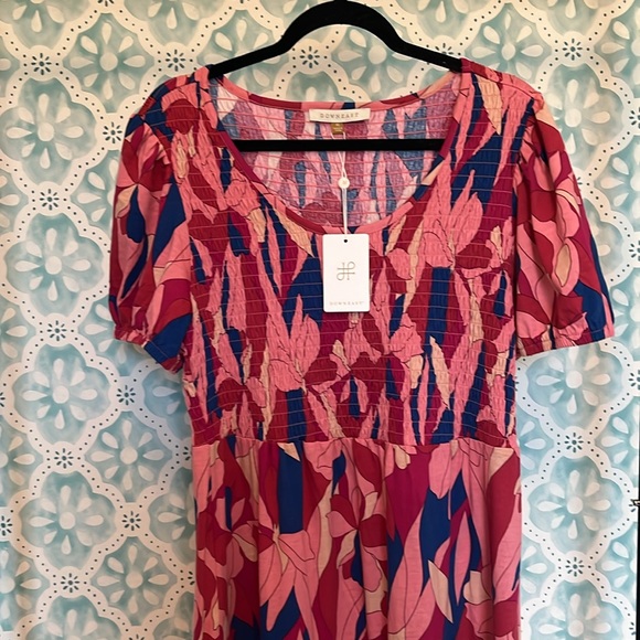 Downeast basics Jules abstract print maxi dress - Picture 2 of 3